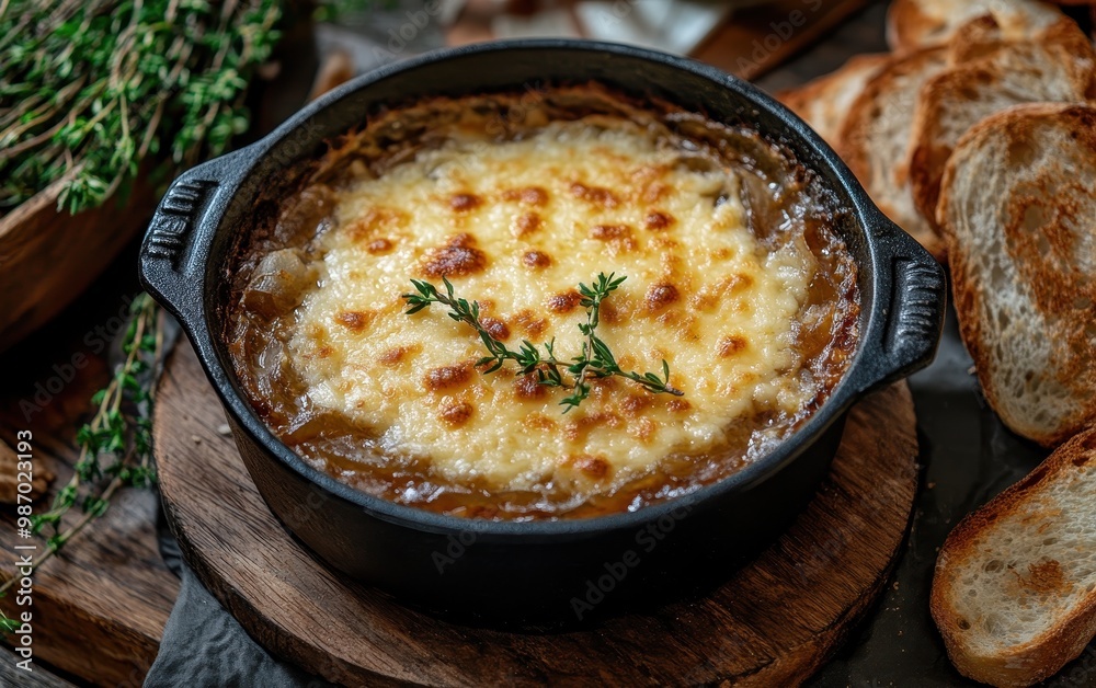French Onion Soup with Toasted Bread French Onion Soup with Toasted Bread