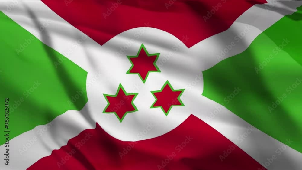 Burundi Flag Waving, Flag of Burundi Waving, Burundi Flag Animation, 3D Burundi Flag Waving, Flying Burundi National Flag, Burundi Flag Banner Burundi Flag Waving, Flag of Burundi Waving, Burundi Flag Animation, 3D Burundi Flag Waving, Flying Burundi National Flag, Burundi Flag Banner