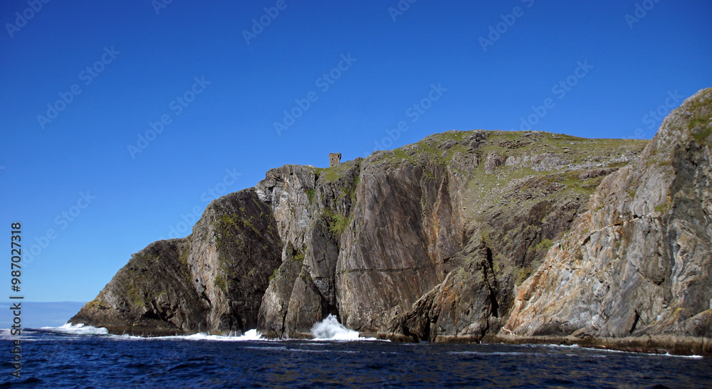 Fototapeta premium Am Fzsse der Slieve Leagues