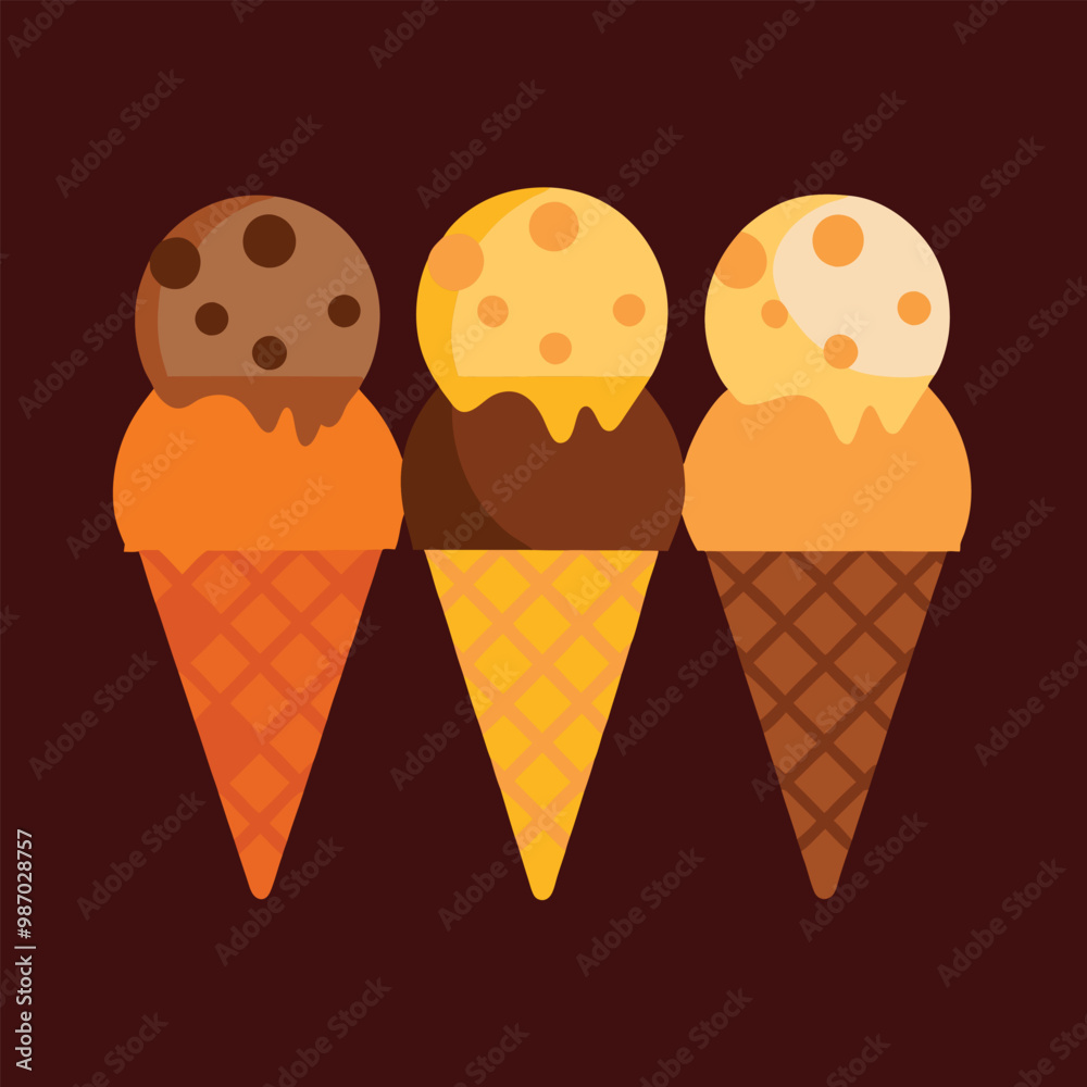 ice cream cone ice cream cone