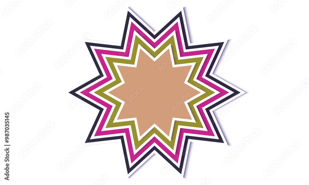 paper color abstract star illustration on white background. logo design template. Symmetrical Starburst Pattern. Geometric Layered Design. Abstract Pointed Shapes Art. Modern Decorative Element
paper color abstract star illustration on white background. logo design template. Symmetrical Starburst Pattern. Geometric Layered Design. Abstract Pointed Shapes Art. Modern Decorative Element