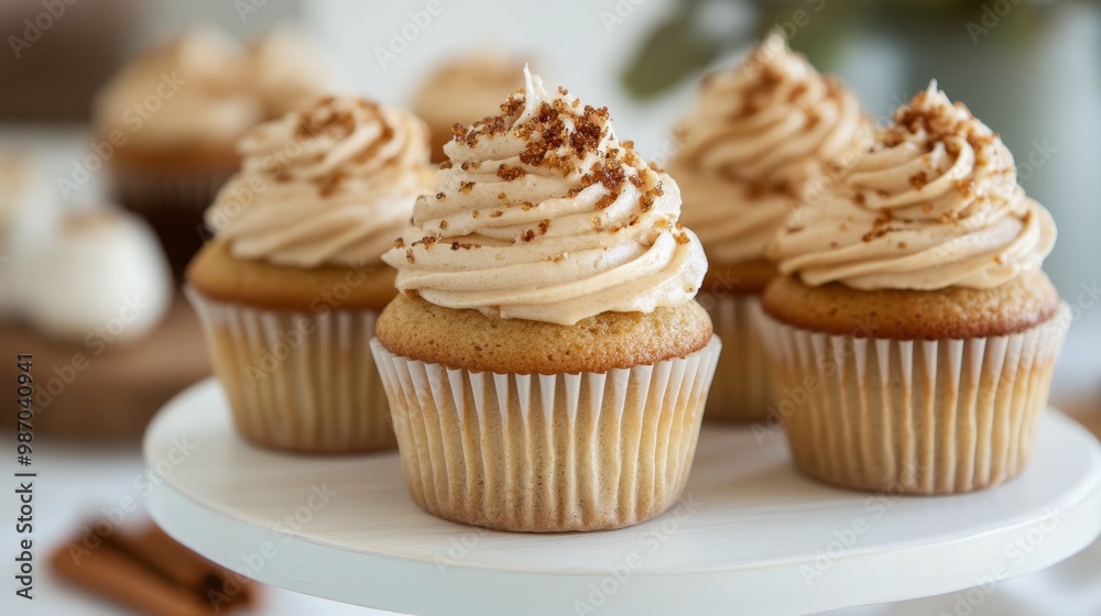 Gourmet Vanilla Cupcakes with Creamy Frosting
