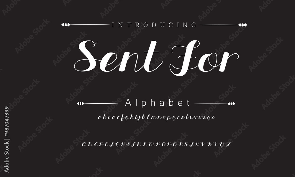 Luxurious Script Font Variety Luxurious Script Font Variety
