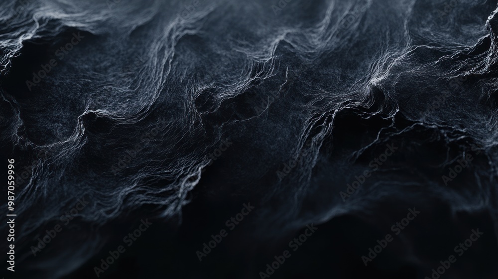 Obraz premium A dark background with rich black tones, ideal for creating a dramatic and moody atmosphere in digital projects.