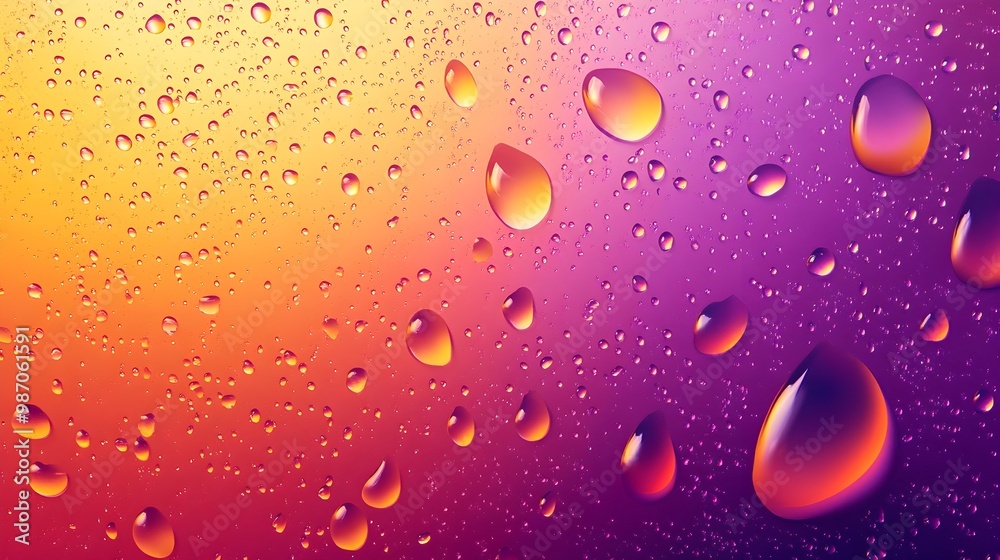Close up of a glass filled with a cold refreshing beer showcasing the vibrant condensation droplets that have formed on the surface The background is a dynamic gradient in vivid saturated colors Close up of a glass filled with a cold refreshing beer showcasing the vibrant condensation droplets that have formed on the surface The background is a dynamic gradient in vivid saturated colors