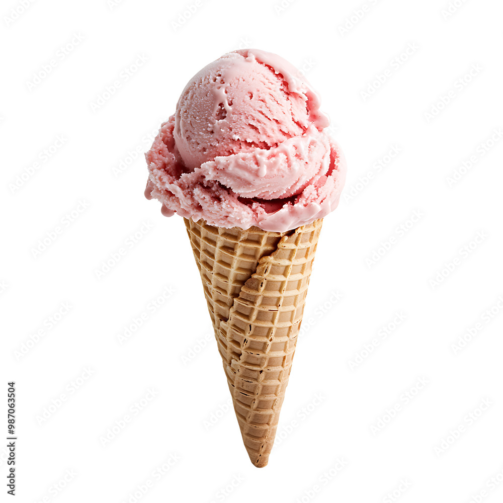 ice cream cone isolated on white ice cream cone isolated on white