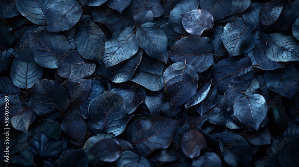 Abstract textures of black tropical leaves for a dark nature inspired background design Abstract textures of black tropical leaves for a dark nature inspired background design