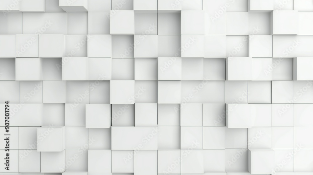 abstract cubical white background abstract cubical white background
