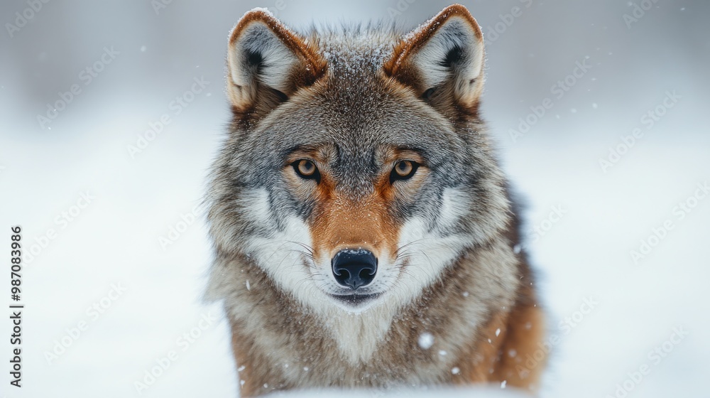 Wolf in the Snow Wolf in the Snow