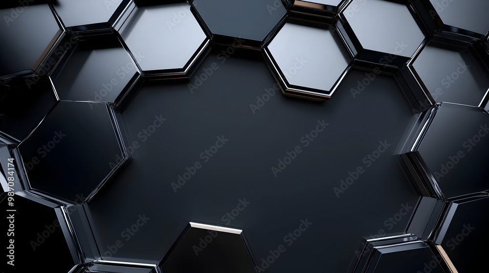 Silver Hexagon Tech Design Silver Hexagon Tech Design