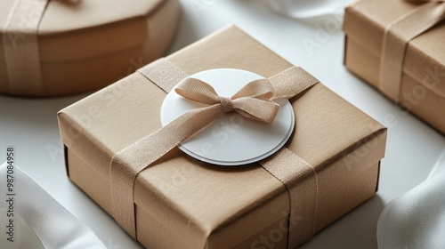 Gift Box with Ribbon
