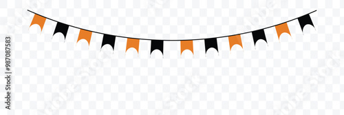 Halloween Bunting Decoration. 