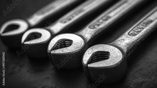 Wrenches in Black and White
