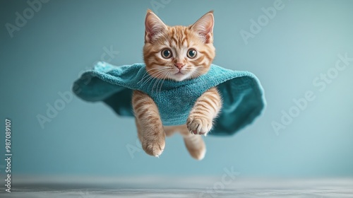 Superhero Kitten