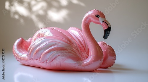 Pink Flamingo Balloon