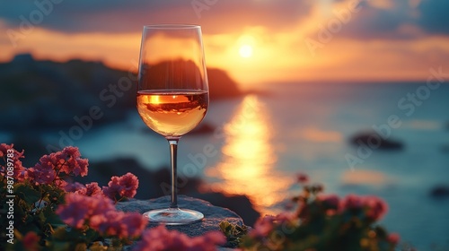 Wine Glass Sunset Coast