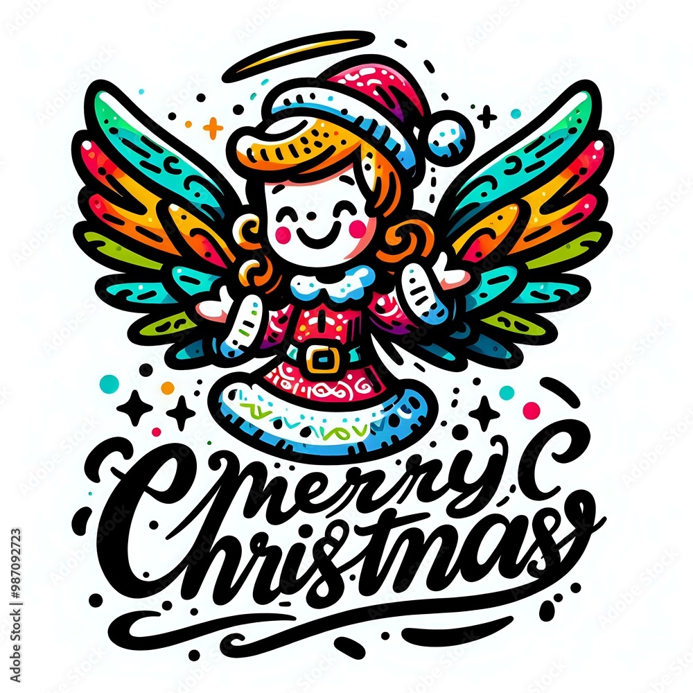 Festive Cheer with a Winking Santa Claus Festive Cheer with a Winking Santa Claus