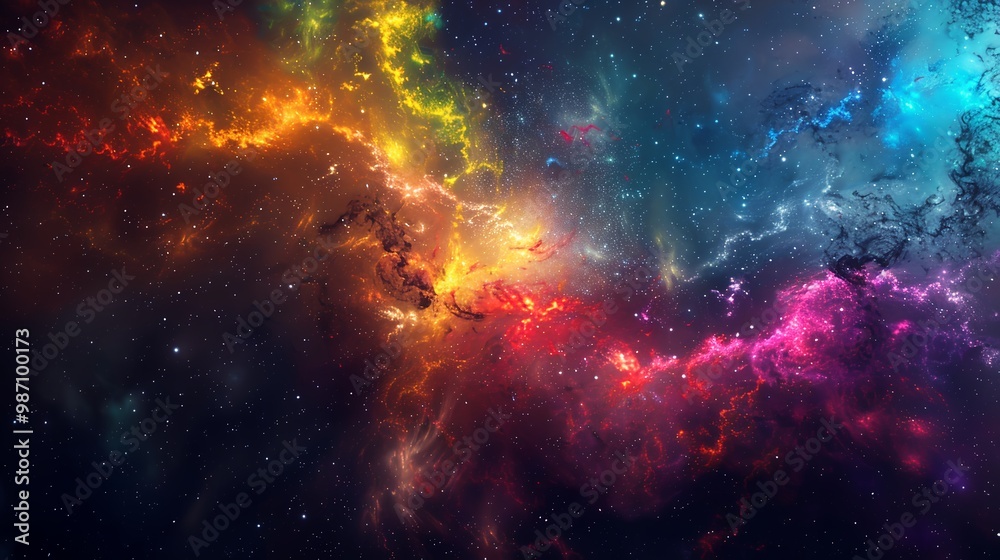 Naklejka premium ビッグバンのイメージ