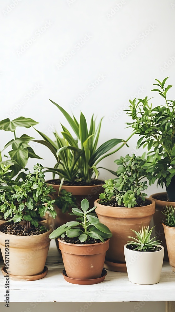 Fototapeta premium plant in a pot