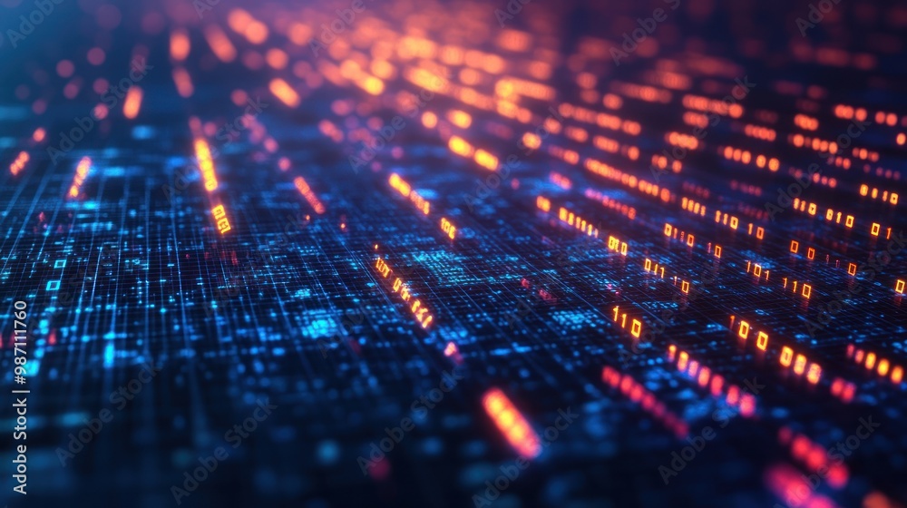 Abstract Digital Circuitry Abstract Digital Circuitry