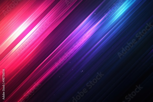 Abstract colorful lines dance in a blur of light, creating a dynamic and artistic backdrop with vibrant shades of purple, blue, and pink