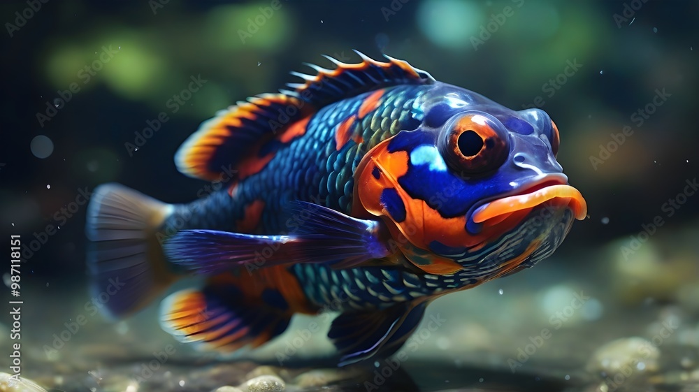 fish in aquarium fish in aquarium