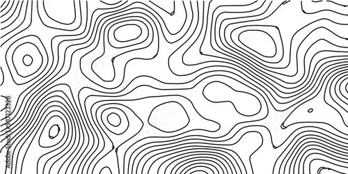 Beautiful Light topographic topo contour map background. Presentation background design. Suitable for presentation template, wallpaper,
