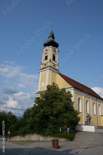Kirche Stephansposching (Niederbayern, Deutschland)