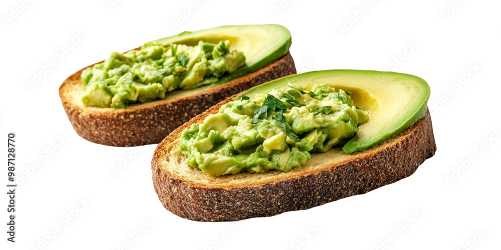 Avocado toast , isolated Avocado toast , isolated