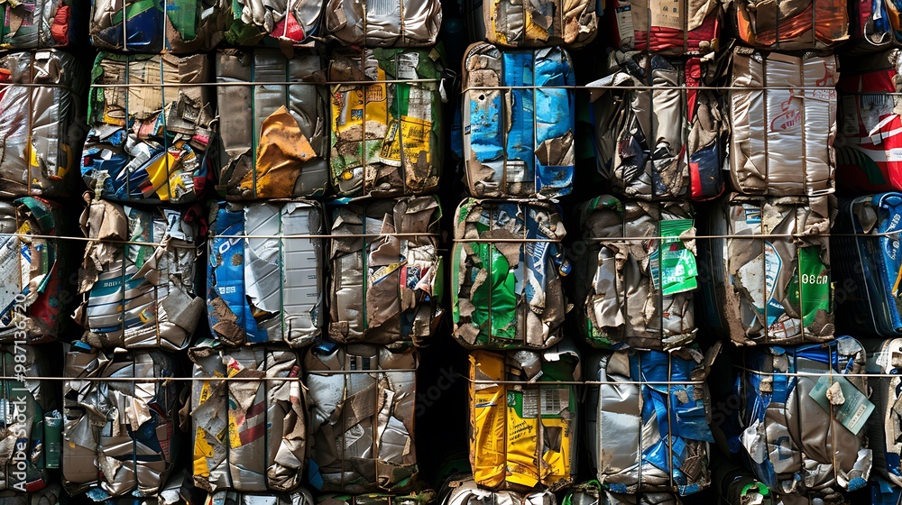 Naklejka premium Insights from experts on effective waste management strategies the significance of recycling and new innovations in waste reduction technologies for a cleaner and greener planet