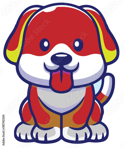 Cute Dog s Vectors  Illustrations