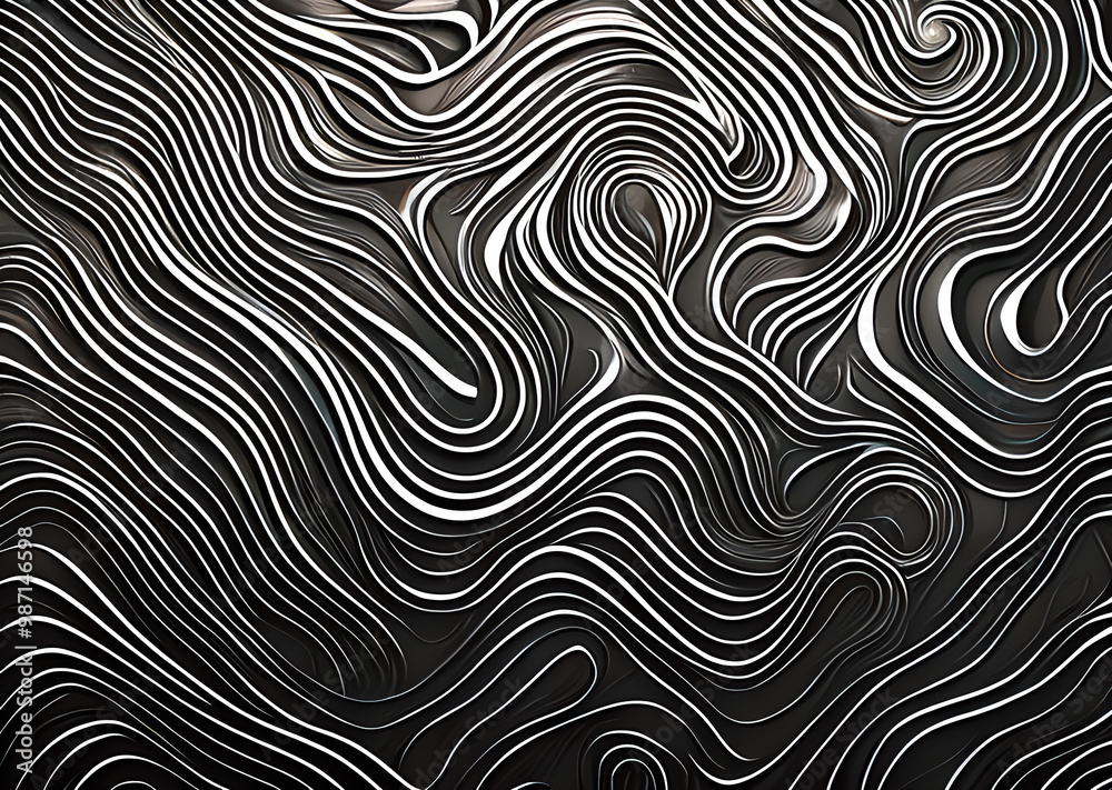 Naklejka premium Creative bright abstract background illustration.generative ai