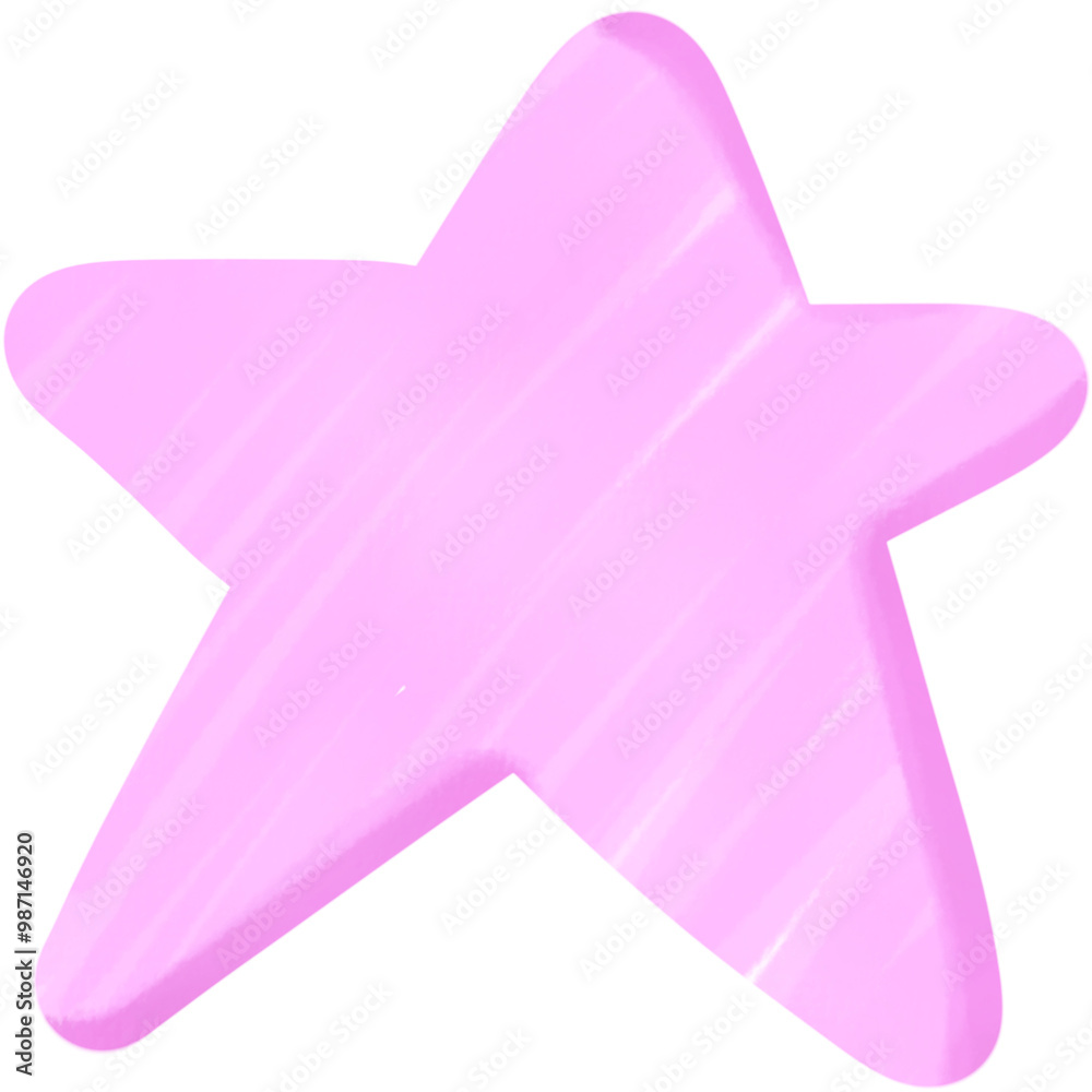 pink star created with pastel watercolors pink star created with pastel watercolors