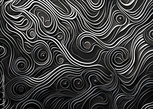 Creative bright abstract background illustration.generative ai