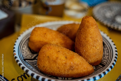 Sicilian arancini plate
