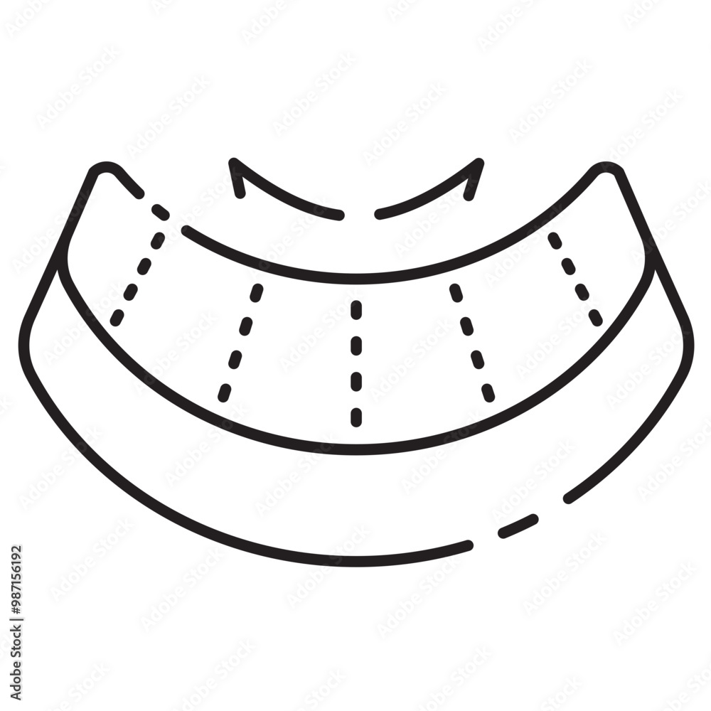 bending latex sheet icon