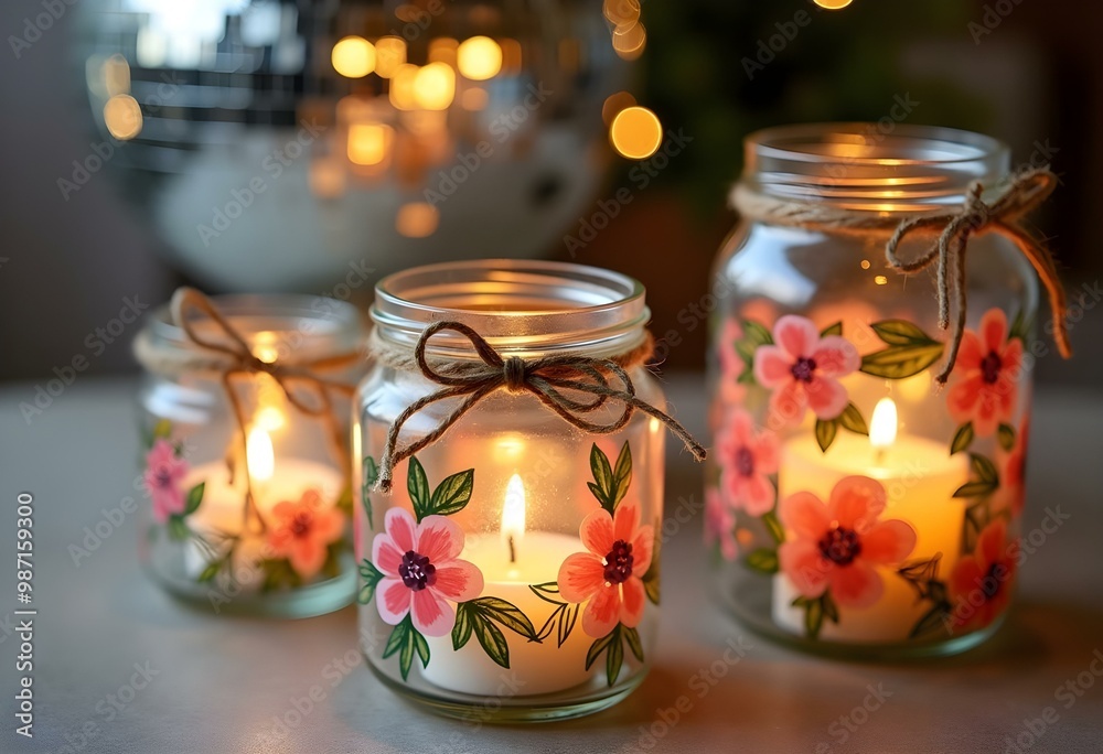 Aromatherapy Jar Candle with Flame for a Healthy Warm Ambiance Cozy Home Decor Aromatherapy Jar Candle with Flame for a Healthy Warm Ambiance Cozy Home Decor