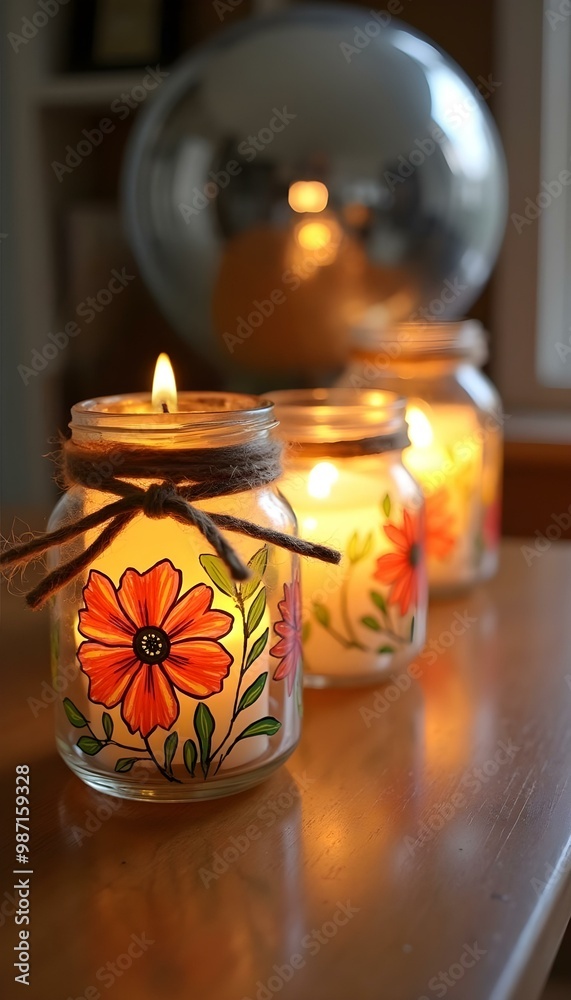Candlelight with Flame Healthy Candle Warm Ambiance Cozy Home Decor Aromatherapy Jar Candlelight with Flame Healthy Candle Warm Ambiance Cozy Home Decor Aromatherapy Jar