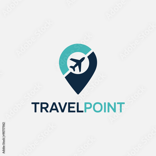 Free Download Travel Logo Design Vector Image Illustration for Travel Company - GFXLoad