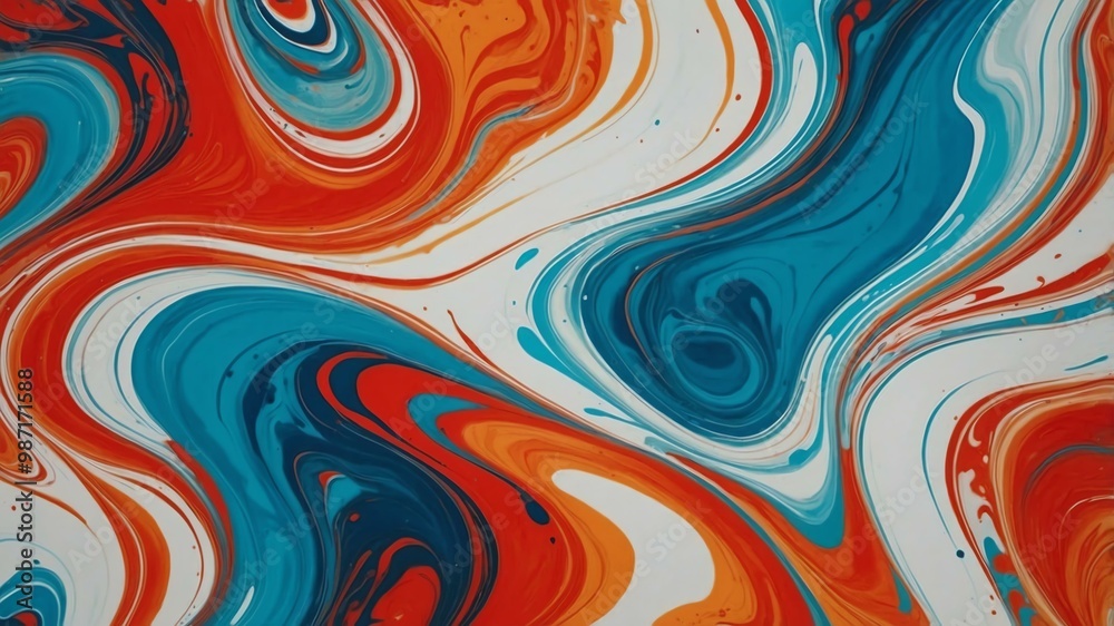 ink painting art of marbled ink swirls flat surface background ink painting art of marbled ink swirls flat surface background