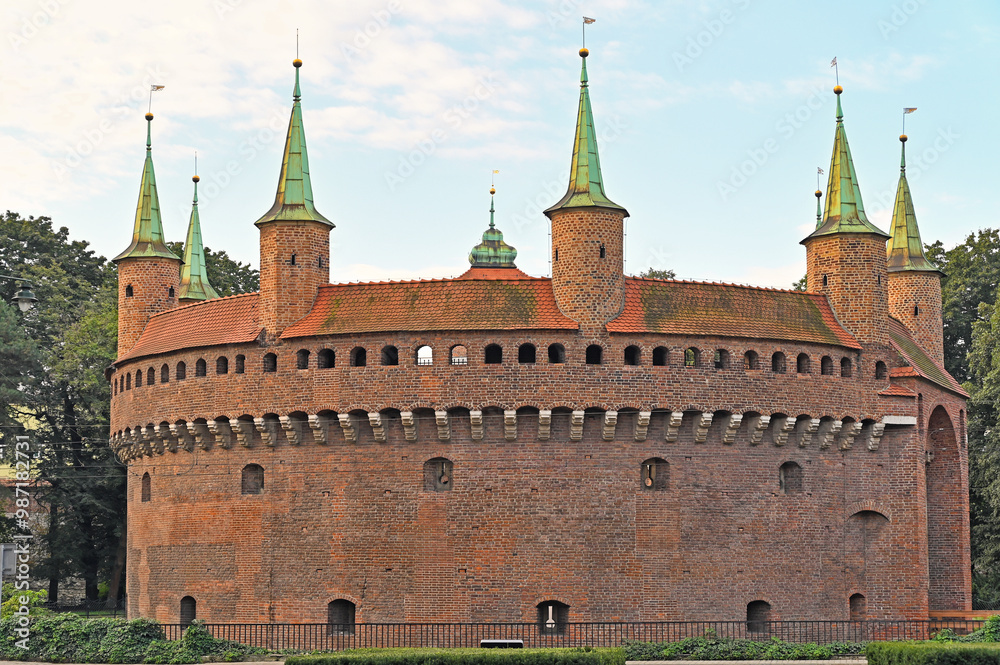Fototapeta premium Krakow barbican (