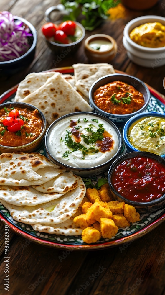 Arabic Food Platter Arabic Food Platter