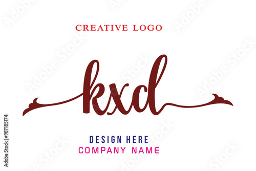 KXD  lettering logo is simple, easy to understand and authoritative