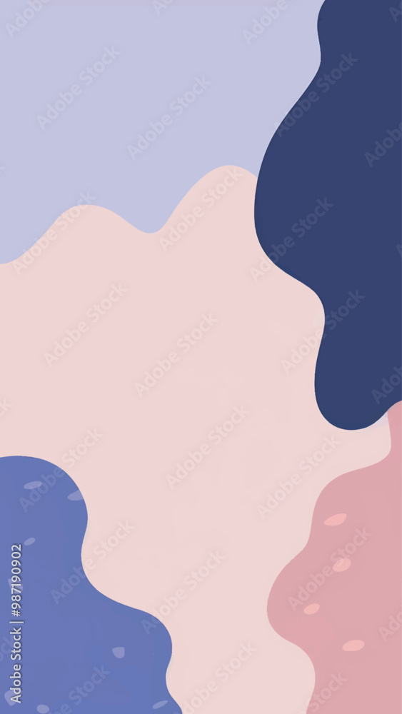 Abstract pastel wavy background design Abstract pastel wavy background design
