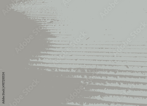 Plaster lines pattern in vector. Natural stucco texture for marketing design of construction company. Abstract plastering background. Linear gypsum decor. Parget textured effect for banner or flyer.