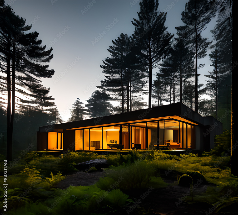 Country house aesthetic beautiful.generative ai Country house aesthetic beautiful.generative ai