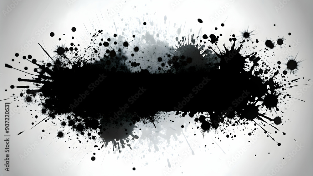 Black inked splatter stain with drops and blots , black, ink, splatter, dirt, stain, splattered, spray, splash, drops, blots Black inked splatter stain with drops and blots , black, ink, splatter, dirt, stain, splattered, spray, splash, drops, blots