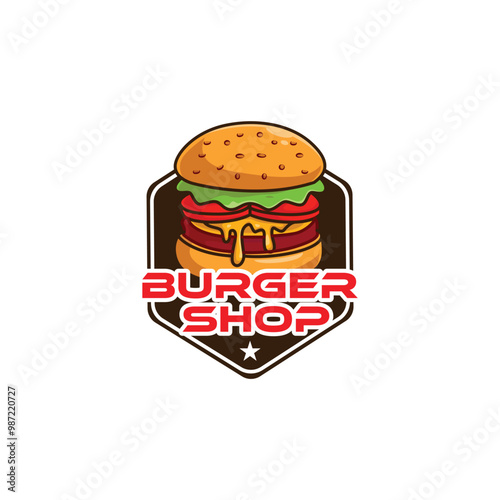 Burger Shop Logo