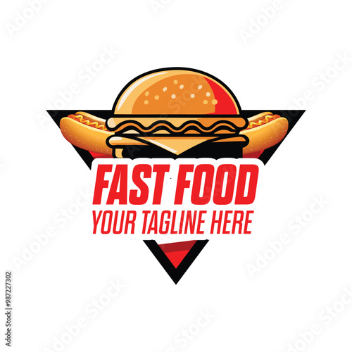 Fast Food Logo, Food Logo, Cafe logo