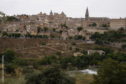 Cloudy day in the City of Toledo, Spain.